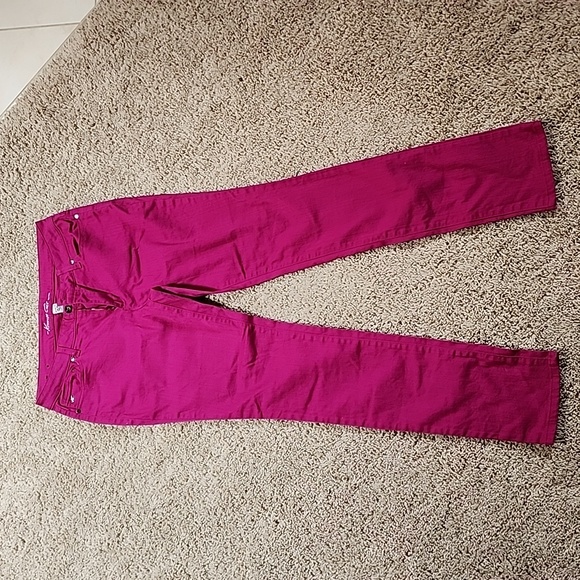 Kenneth Cole pink jeans sz 30 - Picture 1 of 4
